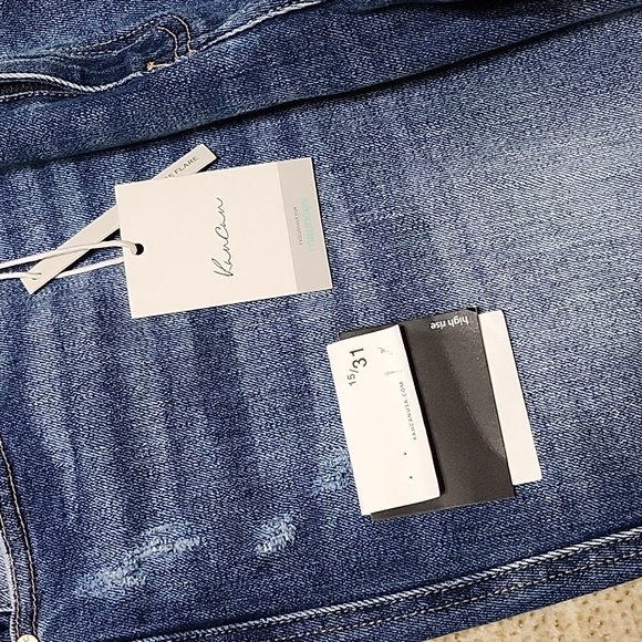 Kancan High Rise Flair Jeans - Picture 2 of 7